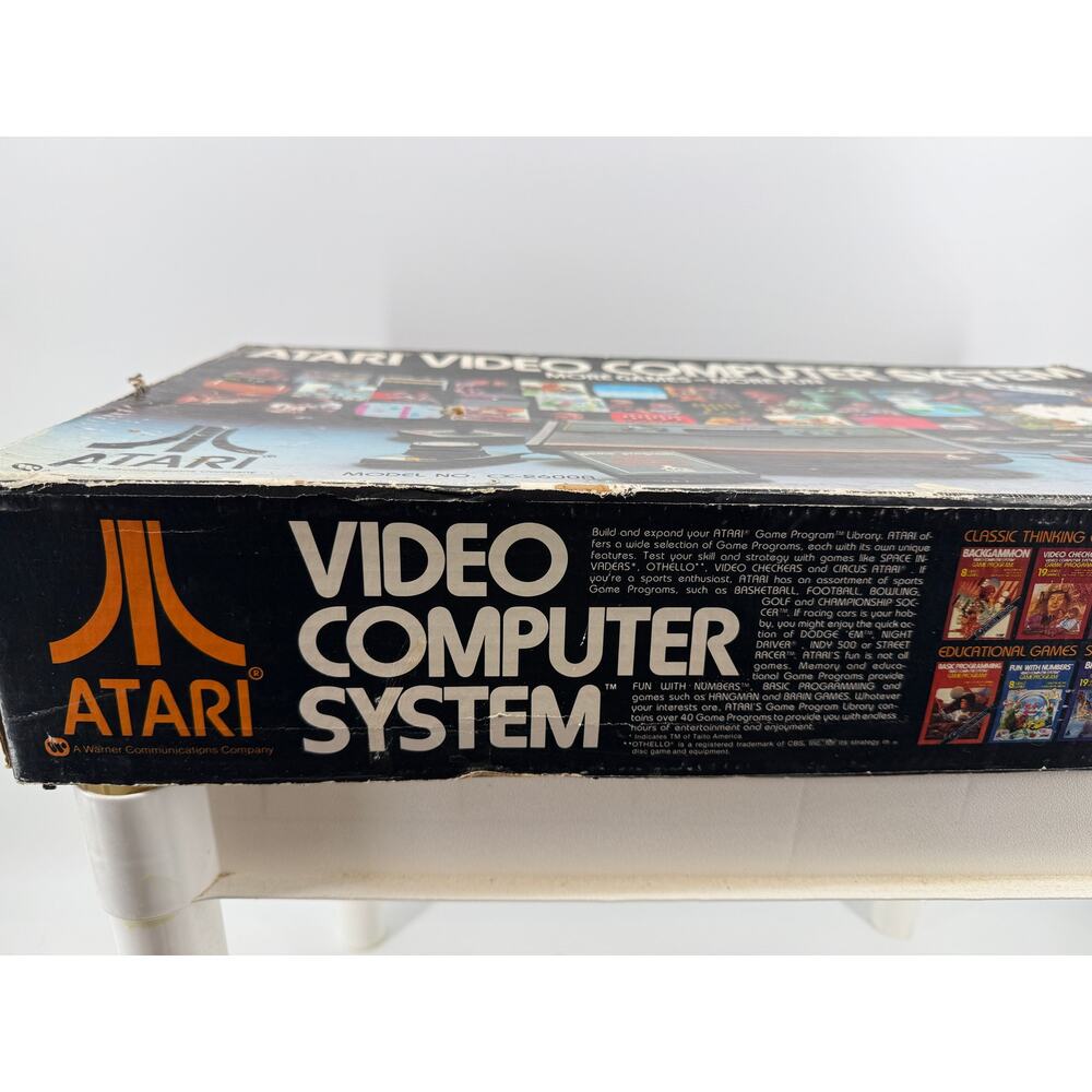 Atari 2600 Video Computer System Original Box Paddle Controllers Untested - Picture 4 of 8